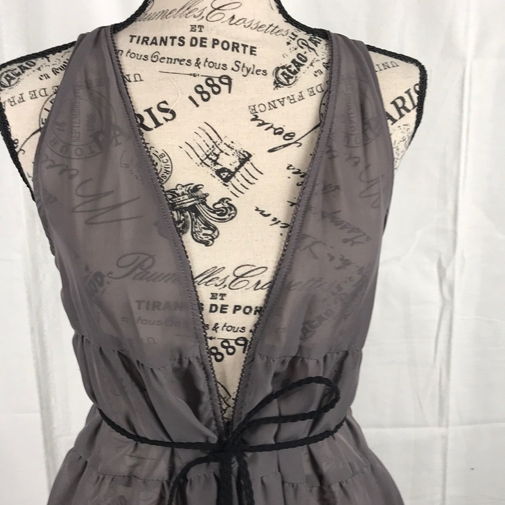 Chiffon Self Esteem chocolate Vest